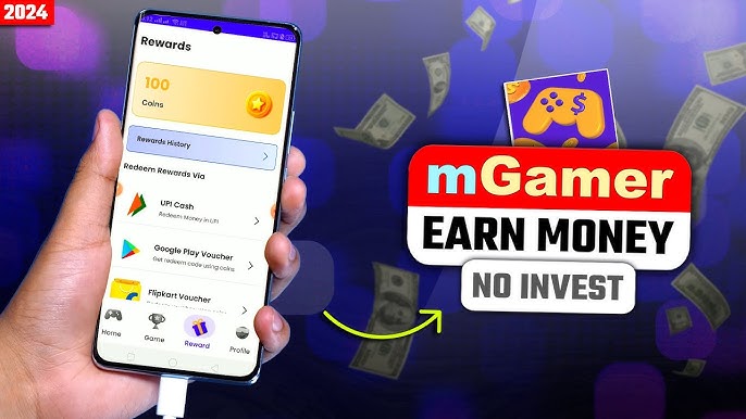 MGamer is a current cash-earning app